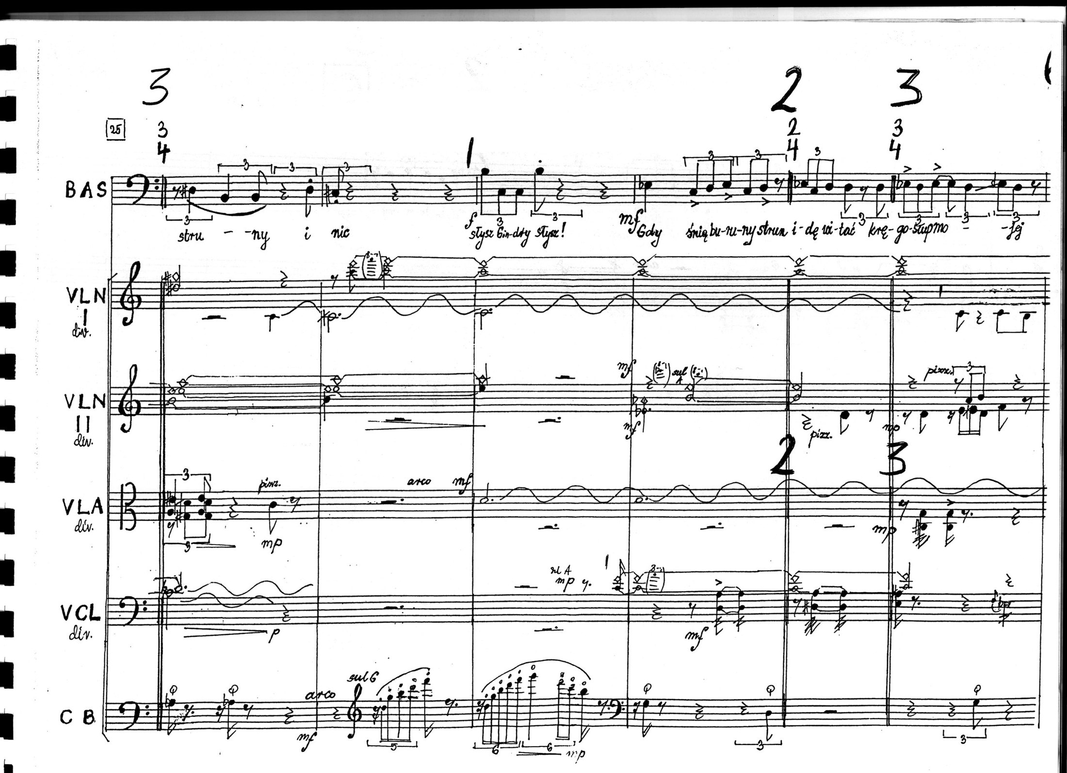 Gindry - for baritone and string orchestra